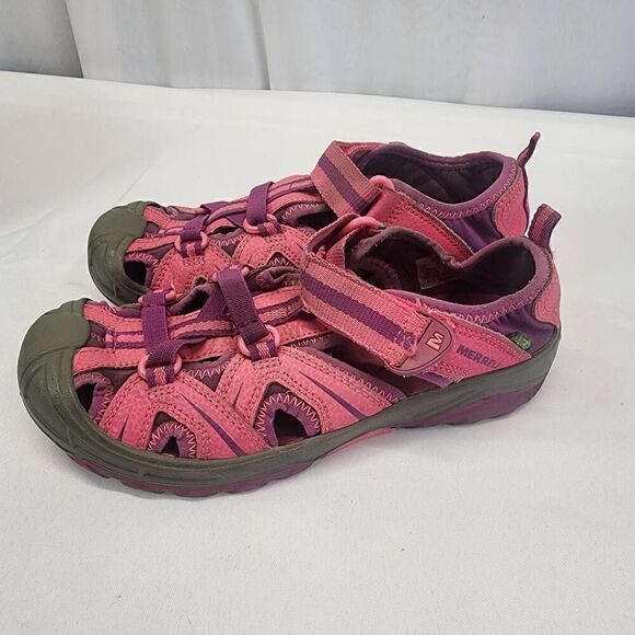 MERRELL Little Girls Pink Hydro Sport Sandals Size 3 - Picture 5 of 8